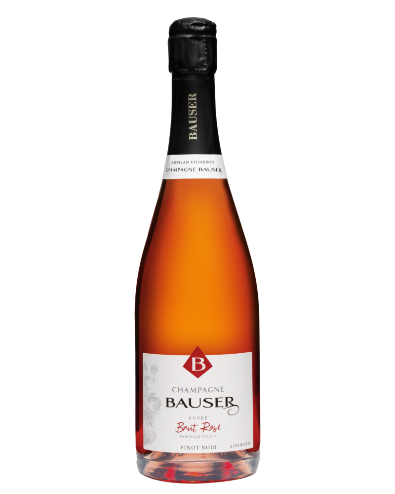 Champagne Bauser Champagne Rosé d'assemblage 100% Pinot Noir