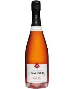 Champagne Bauser Champagne Rosé Blend 100% Pinot Noir