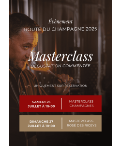 Masterclass dégustation Champagne et Rosé des Riceys - Visite privée & dégustation exclusive | Champagne Bauser