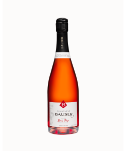 Champagne Bauser, Champagne Rosé, 100% Pinot Noir, Brut